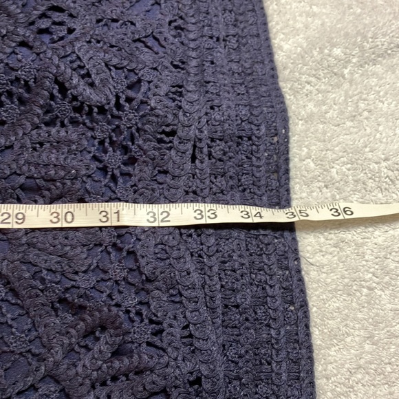 Lilly Pulitzer navy crochet shift dress - Picture 9 of 10